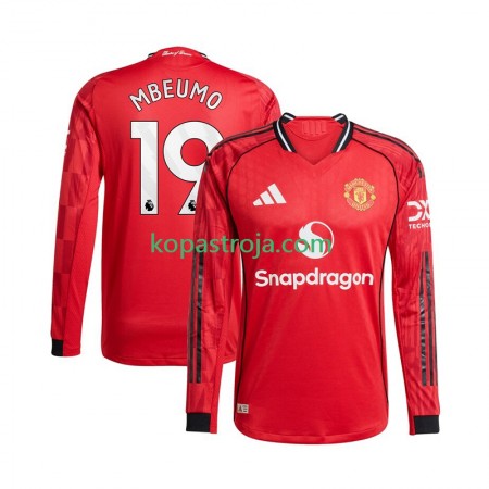 Billiga Fotbollströjor Manchester United Bryan Mbeumo 19 Hemma tröja 2025/26 Långärmad
